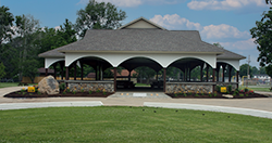 Photo of the Park Pavilion open air covered shelter