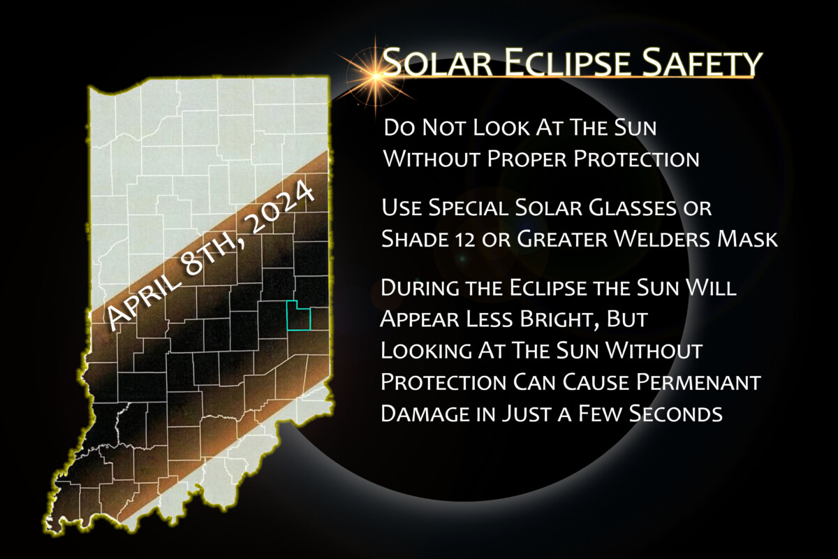 Solar Eclipse 2024 Safety Notice City of Connersville