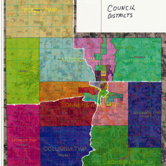County Council Districts 2022 - Ord 2021-13